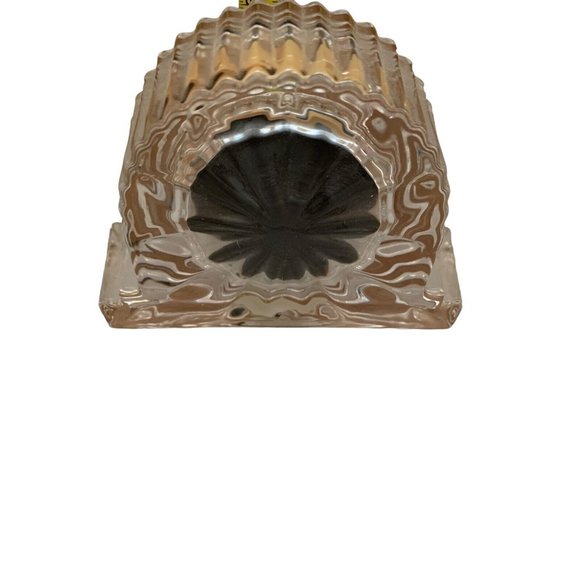 Vintage Shannon Designs of Ireland Crystal Battery Quartz Mantel Clock - Working - Picture 3 of 8